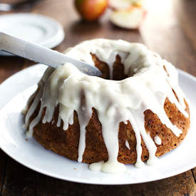 Whole Wheat Honey Apple Bundt Cake