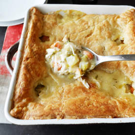 Chicken Puff Pie