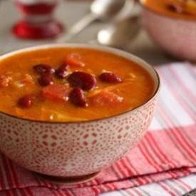 Vegetable Soup with Bulgur 