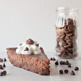 Flourless Brownie Bottom Cheesecake