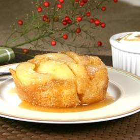 Individual Pear Upside Down Cakes