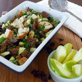 Sausage Apple and Cranberry Stuffing