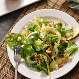 Shaved Fennel and Apple Salad with Gorgonzola